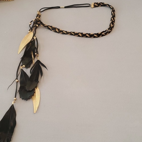 Zara Accessories - Zara headband with feather hair piece